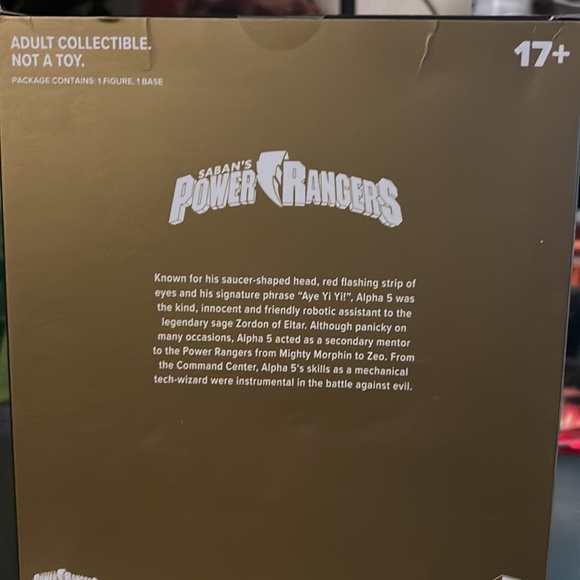 Power Rangers Alpha 5 Figure - Picture 2 of 3